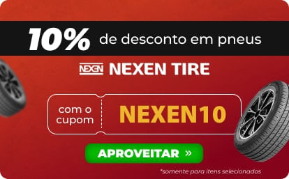 10% de desconto em pneus Nexen é na Gpneus!